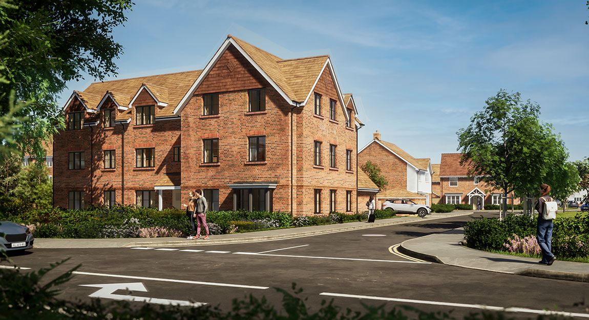 81 new dwellings for Goffs Oak - Thrive Architects